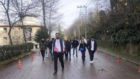 SUBÜ öğrencileri Kartepe'de saha gezisi yaptı