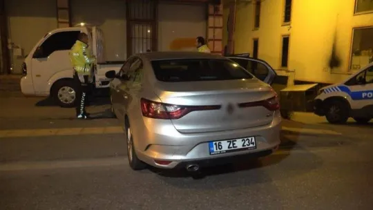 Suç makinesi 5 kilometre kovalamacanın ardından böyle yakalandı