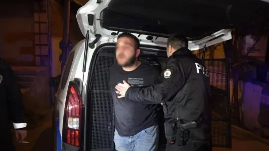 Suç makinesi 5 kilometre kovalamacanın ardından böyle yakalandı