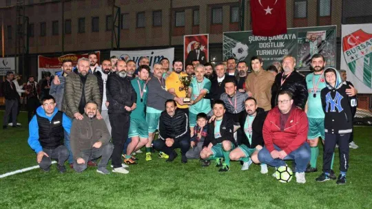 Şükrü Şankaya Dostluk Turnuvası'nda kupalar sahiplerini buldu