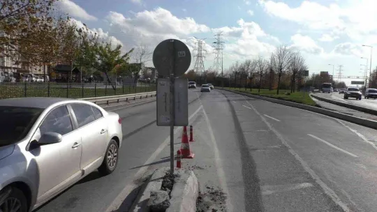 Sultangazi'de İBB'nin yanlış yol çalışması kazaları da beraberinde getirdi