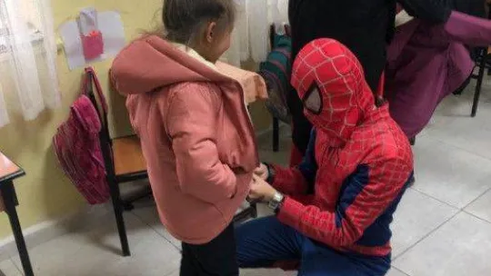 Süper kahramanlarla gelen mutluluk