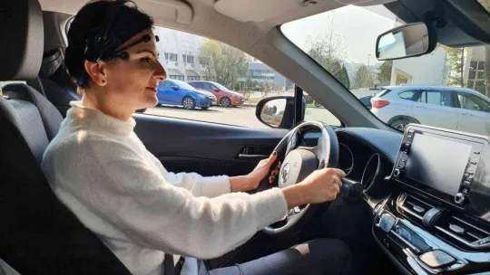 Sürücülerin beyin fonksiyonları Bursa'da araştırılıyor