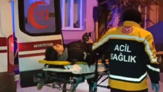 Sürücünün çarptığı bisikletliyi bırakıp kaçtığı anlar kamerada