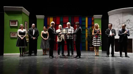 Süt Kardeşler adlı oyun Bilecik'te sahne aldı