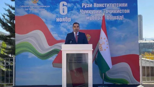 Tacikistan Büyükelçiliğinde 'Tacikistan Anayasa Günü' kutlandı