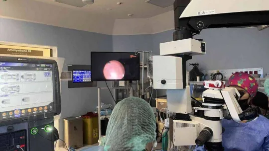 Tadilat yapacağım derken gözünden oluyordu