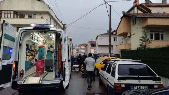 Taksiyle çarpışan motosikletin sürücüsü ağır yaralandı