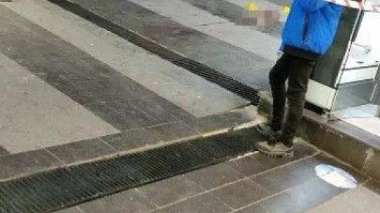 Tarihi çarşıdaki dehşet anları kamerada