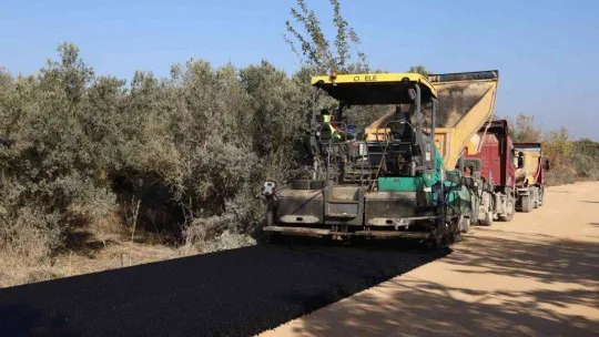 Tarihi Gölyazı yolu sil baştan yenileniyor