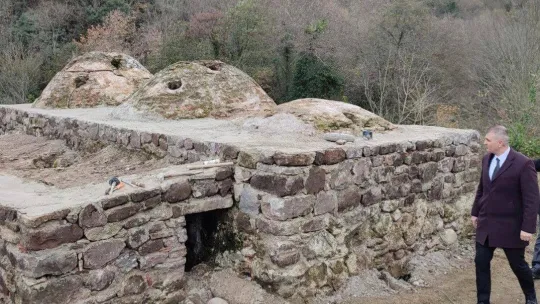 Tarihi Osmanlı hamamı restore ediliyor