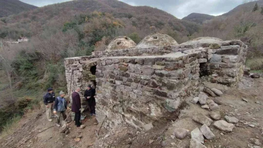 Tarihi Osmanlı hamamı restore ediliyor