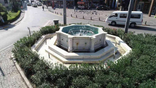 Tarihi şadırvanın restorasyonu başlıyor