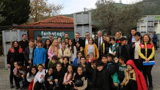 Tarımsal üretim ve tarladan sofraya gıda güvenilirliği bilincinin oluşturulması projesi dahilinde öğrencilere uygulamalı eğitim verildi