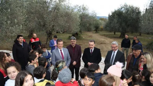 Tarımsal üretim ve tarladan sofraya gıda güvenilirliği bilincinin oluşturulması projesi dahilinde öğrencilere uygulamalı eğitim verildi