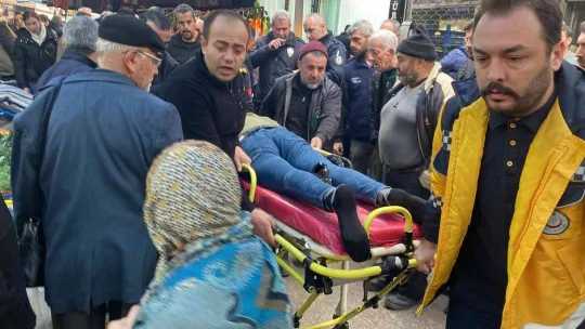 Tartıştığı pazarcıyı bıçaklayan perdeci yakalandı