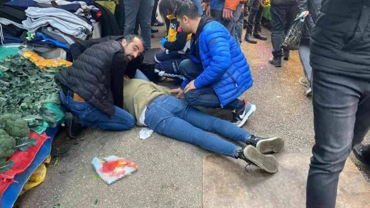 Tartıştığı pazarcıyı bıçaklayan perdeci yakalandı