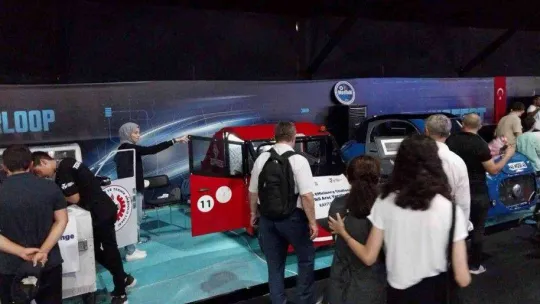 Tasarladıkları elektrikli araç TEKNOFEST'te görücüye çıktı
