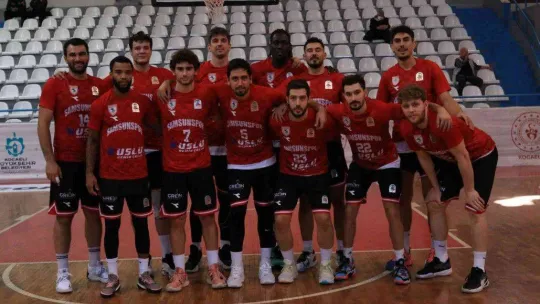 TBL: Kocaeli BŞB Kağıtspor: 75 - Yılyak Samsunspor Basketbol: 98