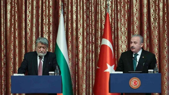 TBMM Başkanı Şentop, Bulgaristanlı mevkidaşı Raşidov ile görüştü