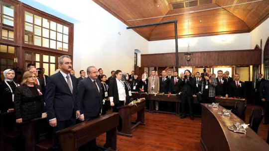 TBMM Başkanı Şentop ve Bakan Özer, öğretmenlerle bir araya geldi