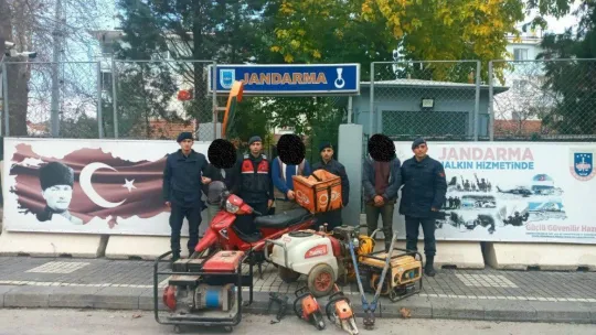 Tekirdağ'da 2 mahalleyi talan eden hırsızlar tutuklandı