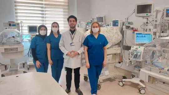 Tekirdağ'da 310 gramlık bebek doğdu