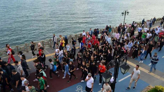Tekirdağ'da Amatör Spor Haftası için kortej yürüyüşü