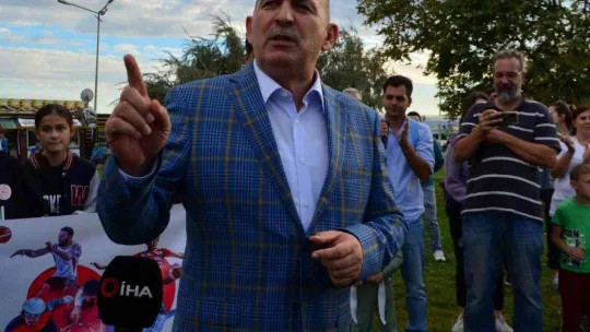 Tekirdağ'da Amatör Spor Haftası için kortej yürüyüşü