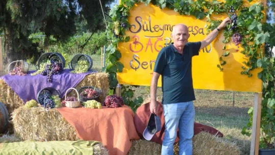 Tekirdağ'da bağ bozumu şenliği: Türkiye üzüm ihracatında dünya birincisi