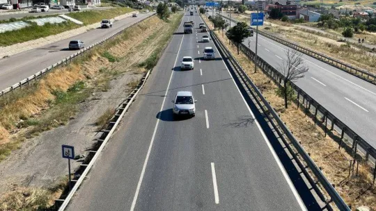 Tekirdağ'da bayram tatili sonrası dönüş yoğunluğu yaşanıyor