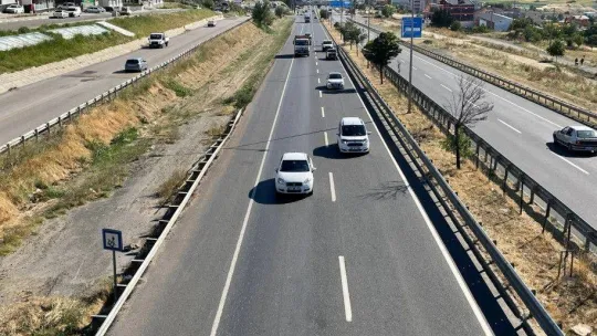 Tekirdağ'da bayram tatili sonrası dönüş yoğunluğu yaşanıyor
