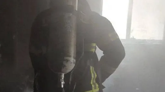 Tekirdağ'da bir evde elektrik kontağından yangın çıktı