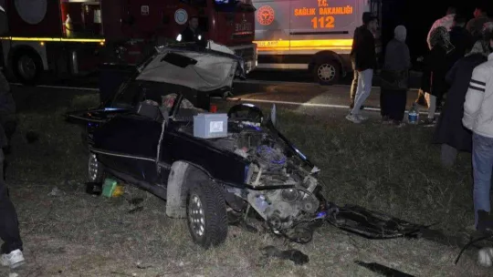 Tekirdağ'da feci kaza: 2'si ağır 9 yaralı