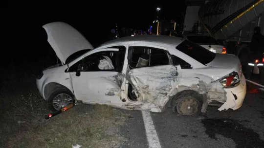 Tekirdağ'da feci kaza: 2'si ağır 9 yaralı