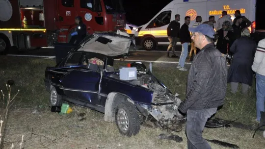 Tekirdağ'da feci kaza: 2'si ağır 9 yaralı