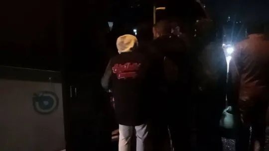 Tekirdağ'da halk otobüsünde yoğunluk tartışması