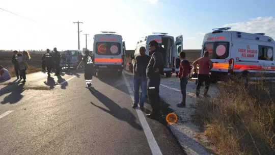 Çorlu'da kahreden kaza: 1'i 7 aylık bebek 2 ölü, 6 yaralı