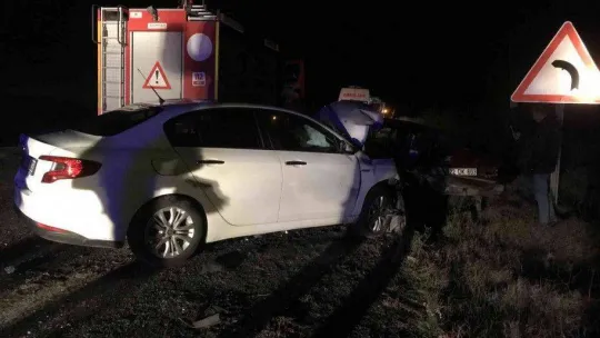 Tekirdağ'da kaza: 4 yaralı