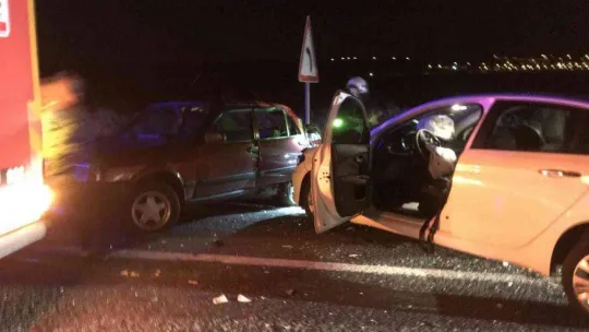 Tekirdağ'da kaza: 4 yaralı