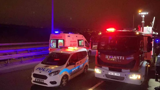 Tekirdağ'da kontrolden çıkan araç dereye uçtu: 1 ölü, 3 yaralı