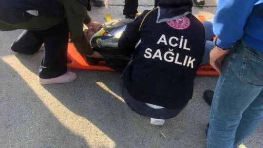 Tekirdağ'da motosiklet kazası: 1 yaralı