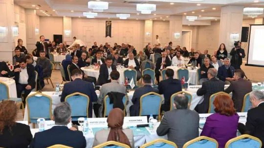 Tekirdağ'da muhtarlar istişare toplantısında bir araya geldi