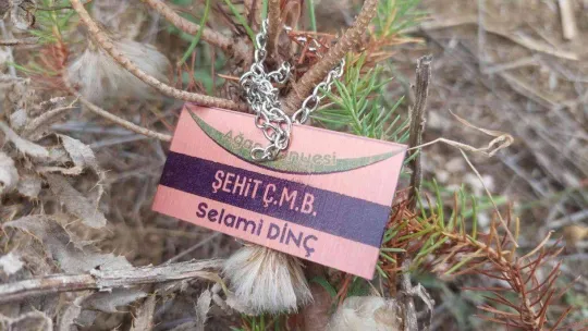 Tekirdağ'da polis künyeli fidan dikimi