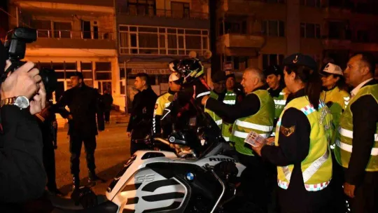 Tekirdağ'da reflektif yelek etkinliği