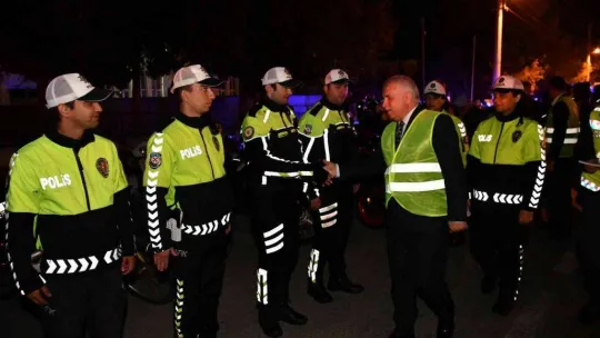 Tekirdağ'da reflektif yelek etkinliği