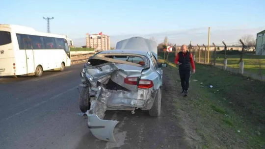 Tekirdağ'da trafik kazası: 2 yaralı