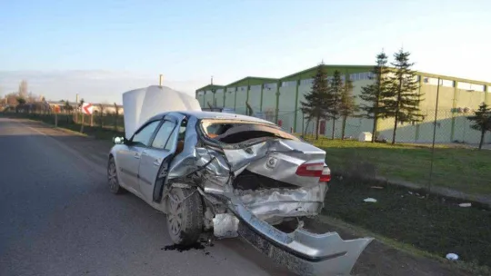 Tekirdağ'da trafik kazası: 2 yaralı