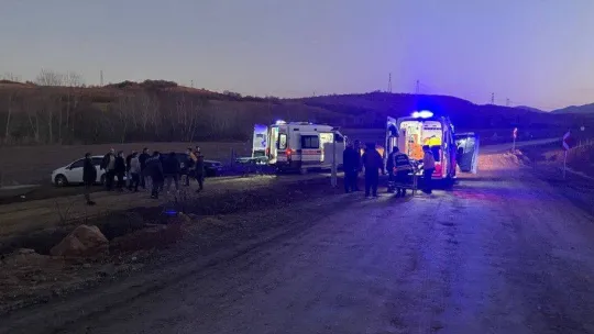 Tekirdağ'da trafik kazası: 7 yaralı
