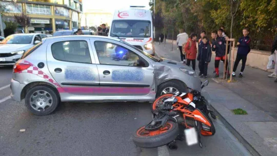 Tekirdağ'da trafik kazası: Astsubay yaralandı